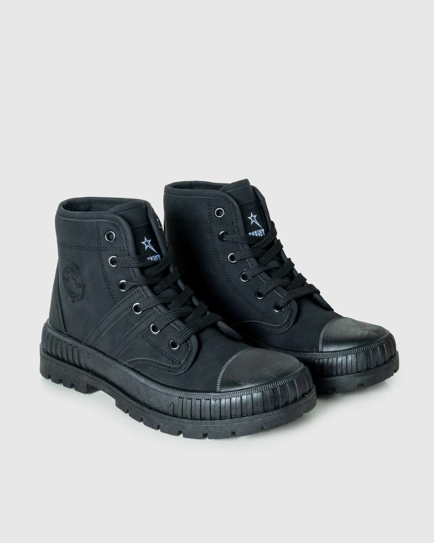 Ladies Phoenix Nubuck - Military Style PU Nubuck Boot