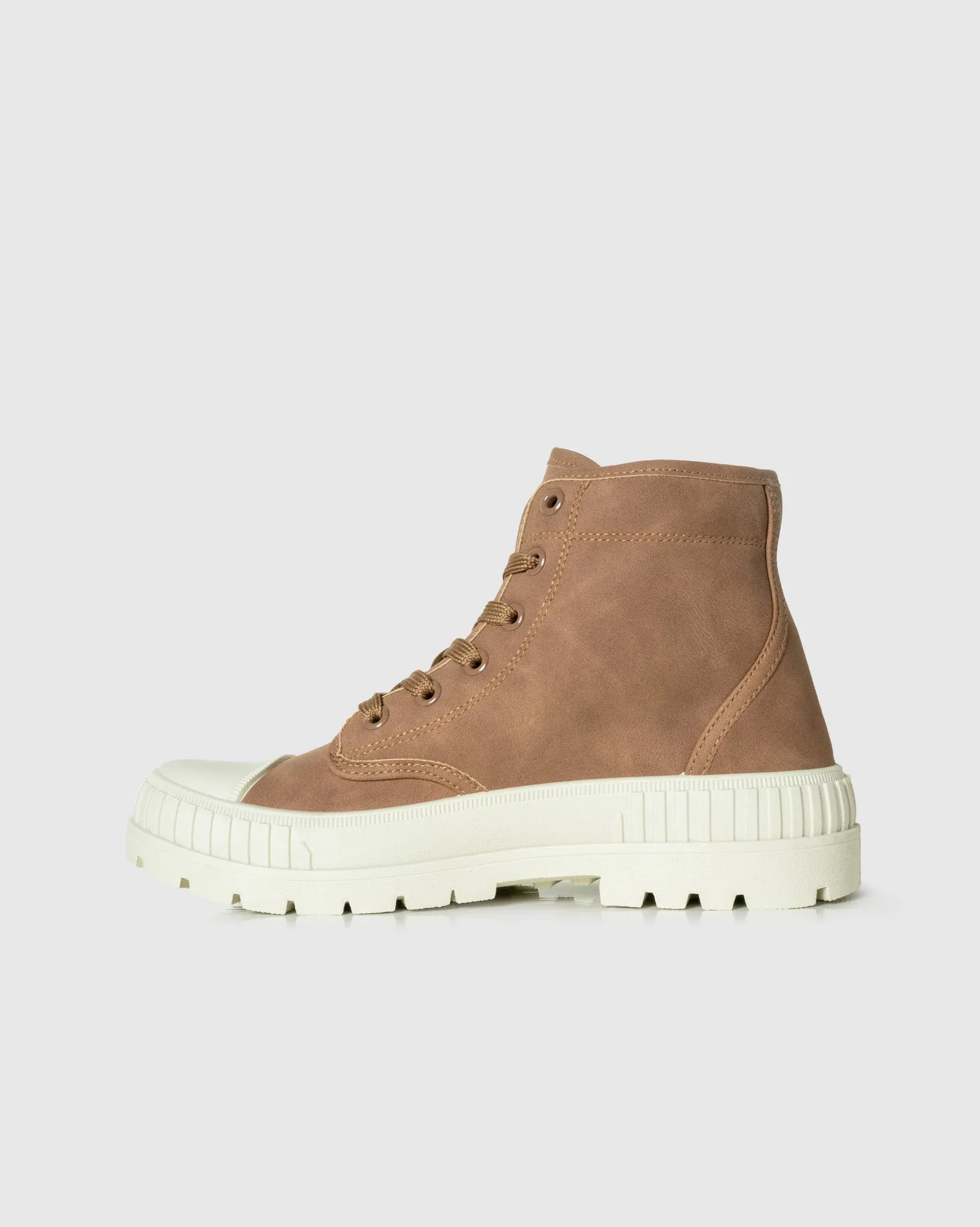 Ladies Phoenix Nubuck - Military Style PU Nubuck Boot