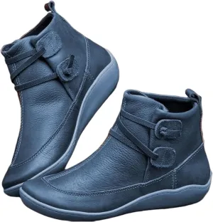 Ladmiple Ankle Boots For Women Dressy Comfy Side Zipper High Top Western Wear Fashion Casual Cowboy Cowgirl Booties