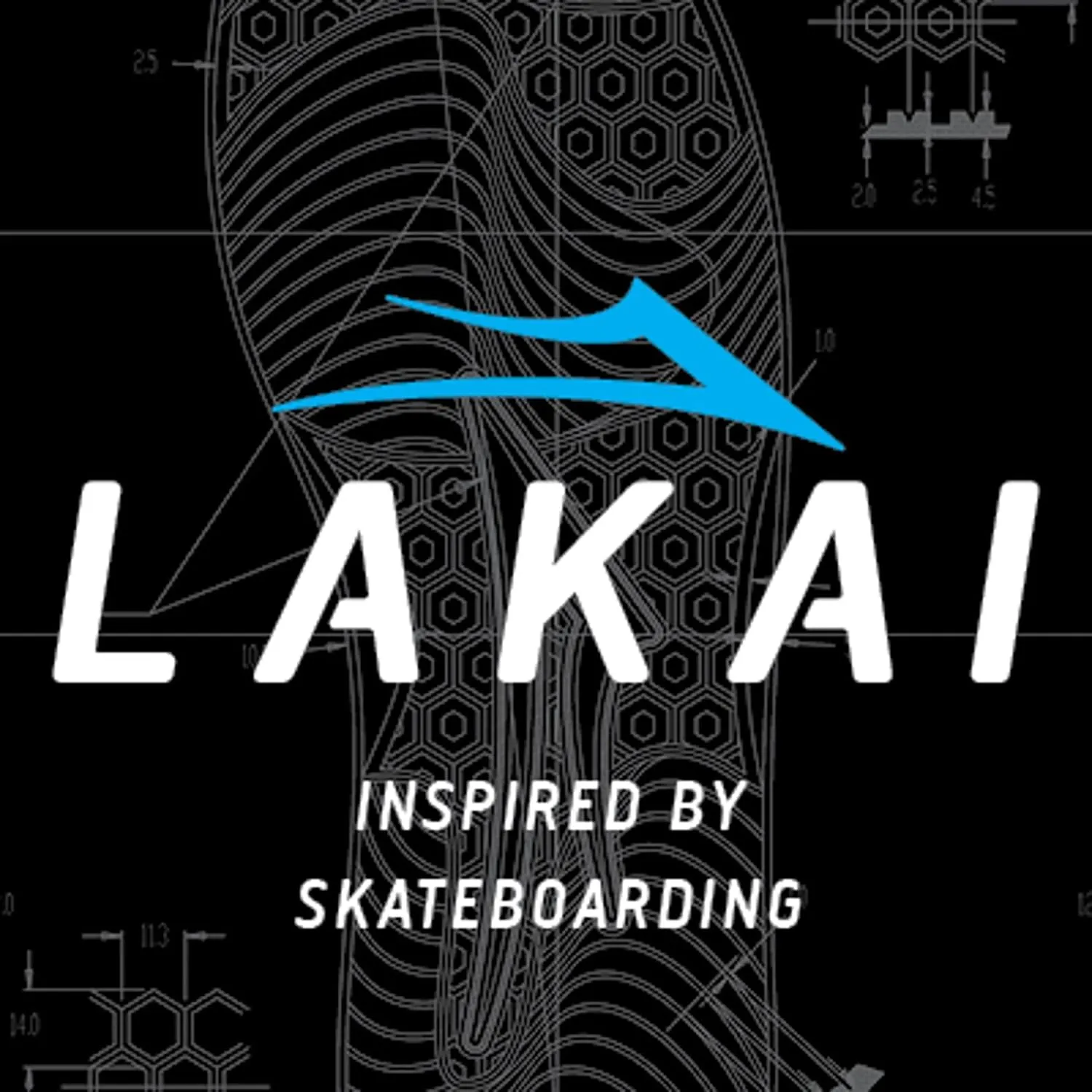 Lakai Mens Essex Low-Top Skateboarding Shoe