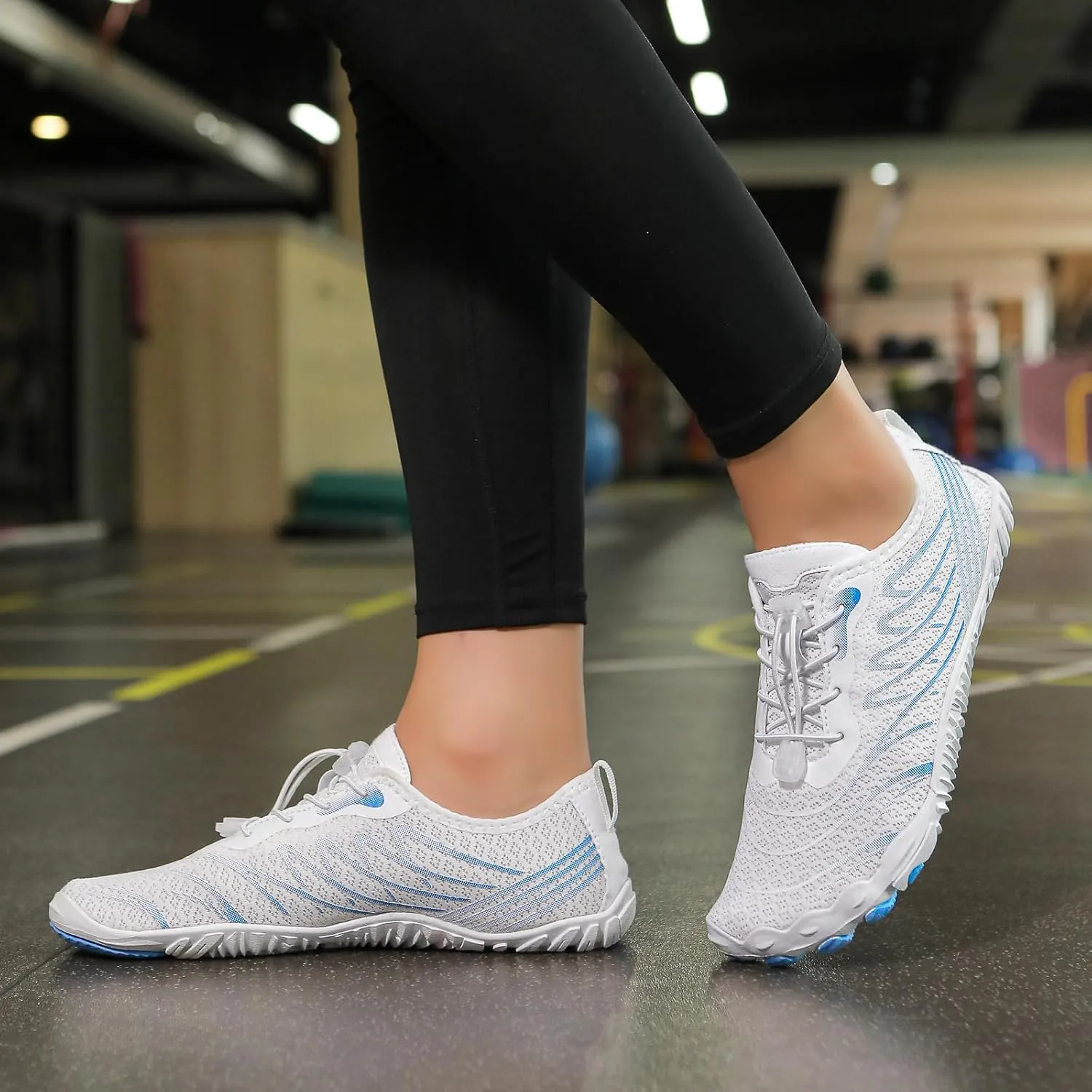 Lightweight Water Shoes for Women Comfort Breathable Healthy & Non-Slip Barefoot Shoes Unisex Wide Toe Box Shoes Quick Dry Outdoor Hiking Shoes for Swimming Running Surfing Kayaking Riding