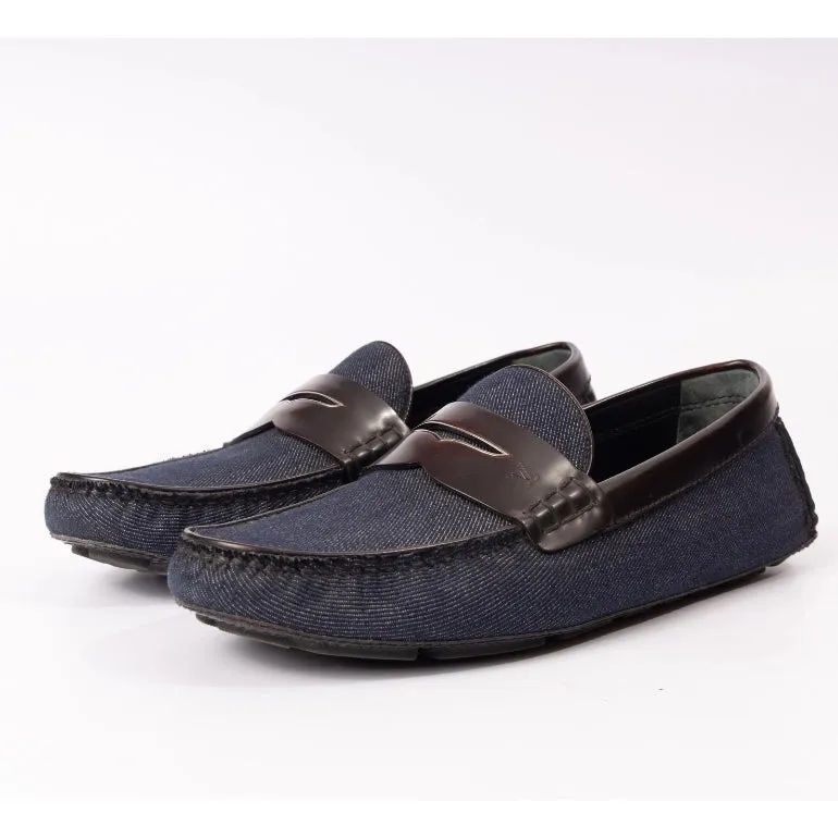Louis Vuitton Denim Penny Loafer