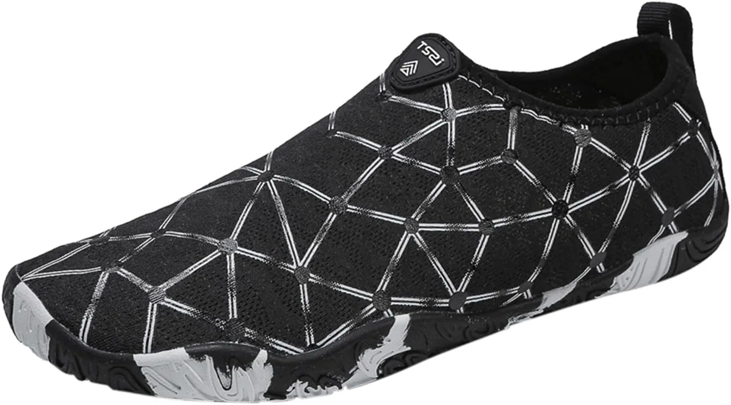 Men's and Women's Quick-Dry Barefoot Water Shoes Slip-on Beach Non Slip Wide Width Walking Shoes for River Fishing Sailing Kayaking Garden