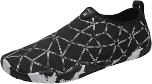 Men's and Women's Quick-Dry Barefoot Water Shoes Slip-on Beach Non Slip Wide Width Walking Shoes for River Fishing Sailing Kayaking Garden