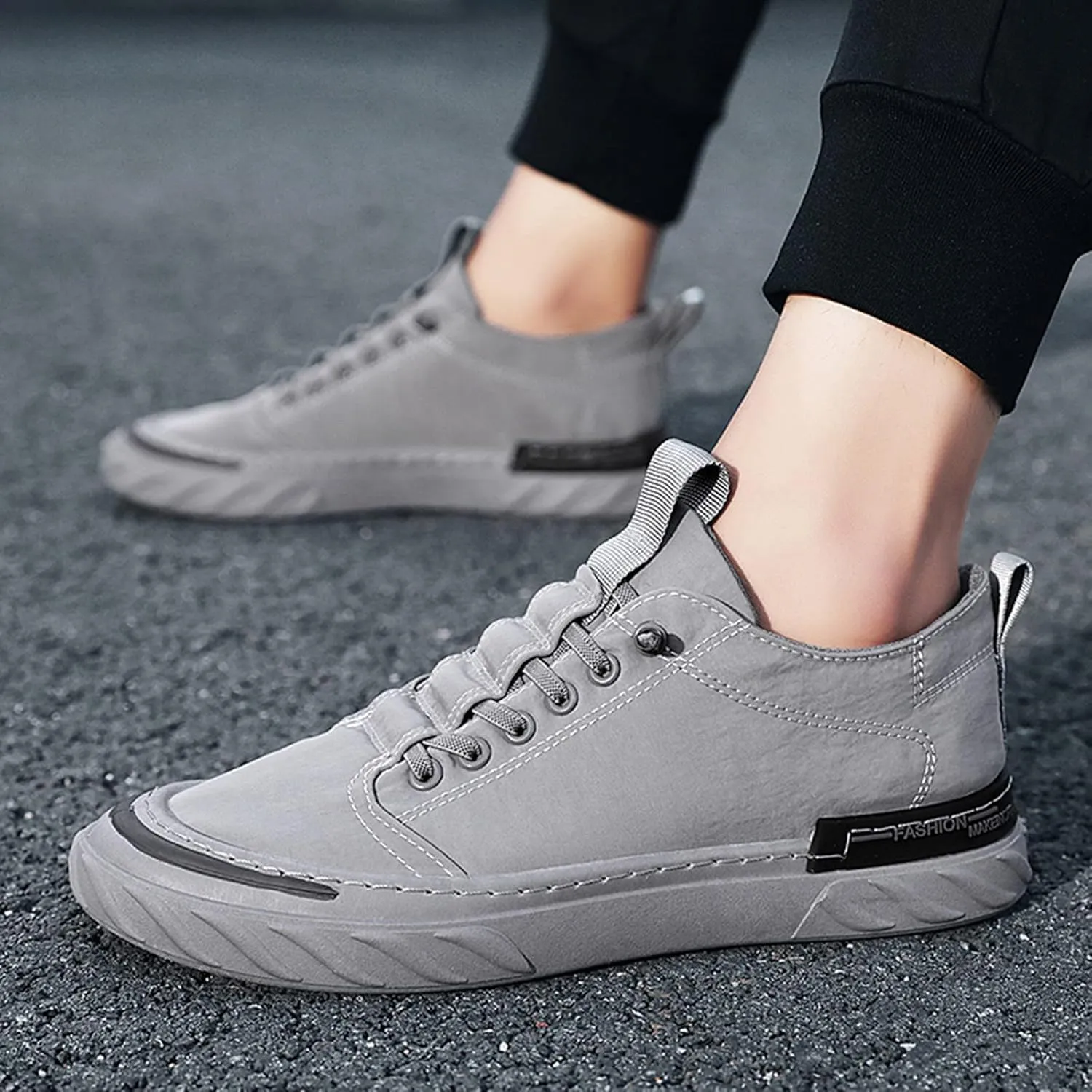 Men's Casual Dress Oxfords Shoes Comfortable Walking Shoes Plantar Fasciitis Leisure Fashion Sneakers
