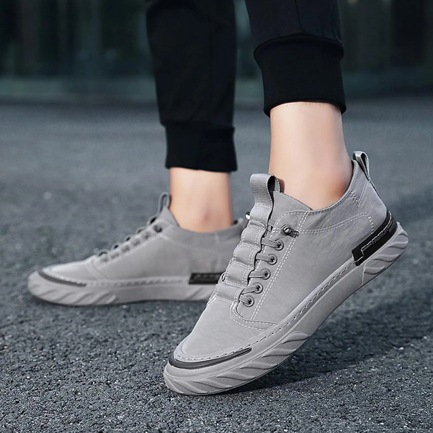 Men's Casual Dress Oxfords Shoes Comfortable Walking Shoes Plantar Fasciitis Leisure Fashion Sneakers