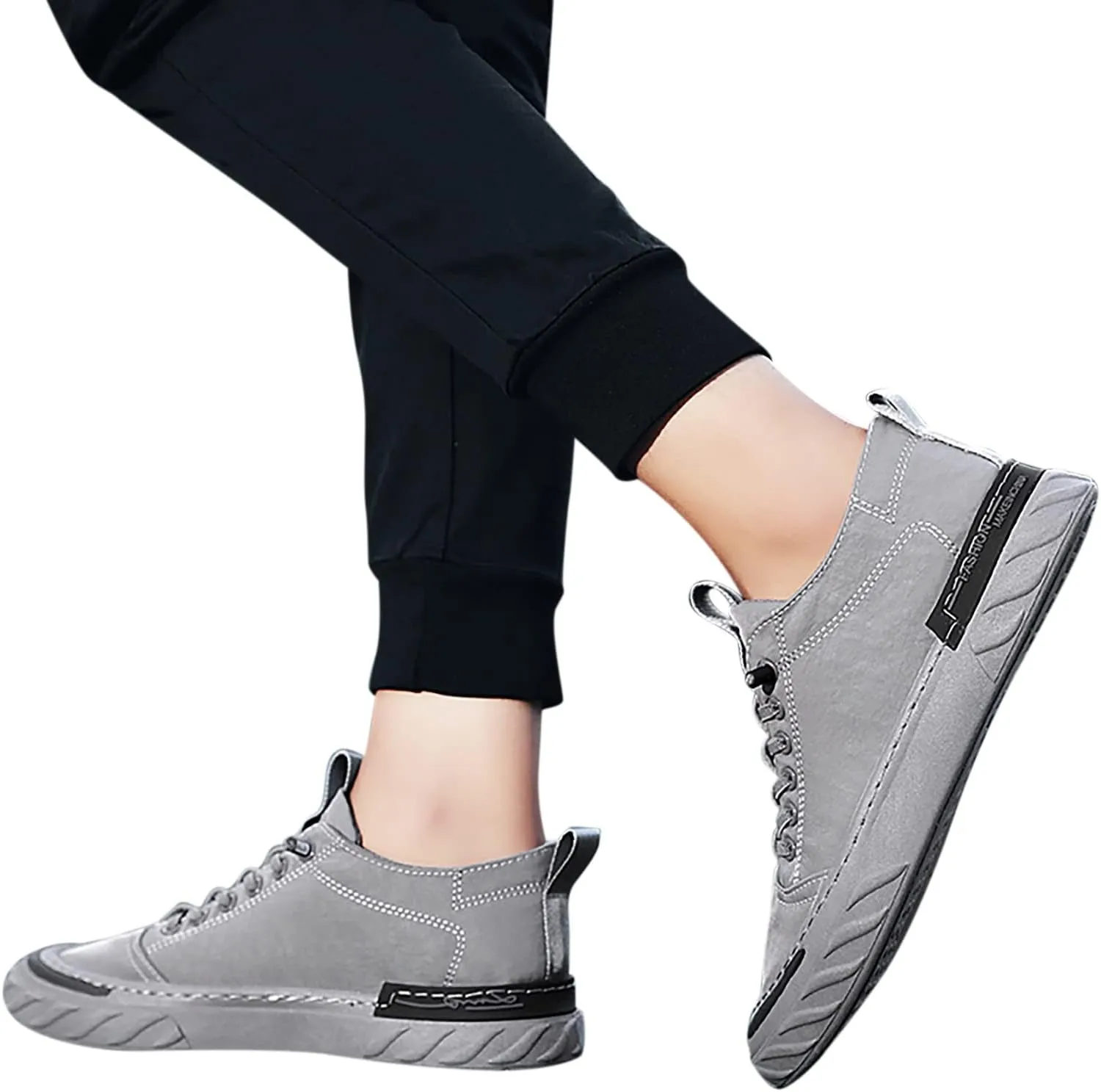 Men's Casual Dress Oxfords Shoes Comfortable Walking Shoes Plantar Fasciitis Leisure Fashion Sneakers