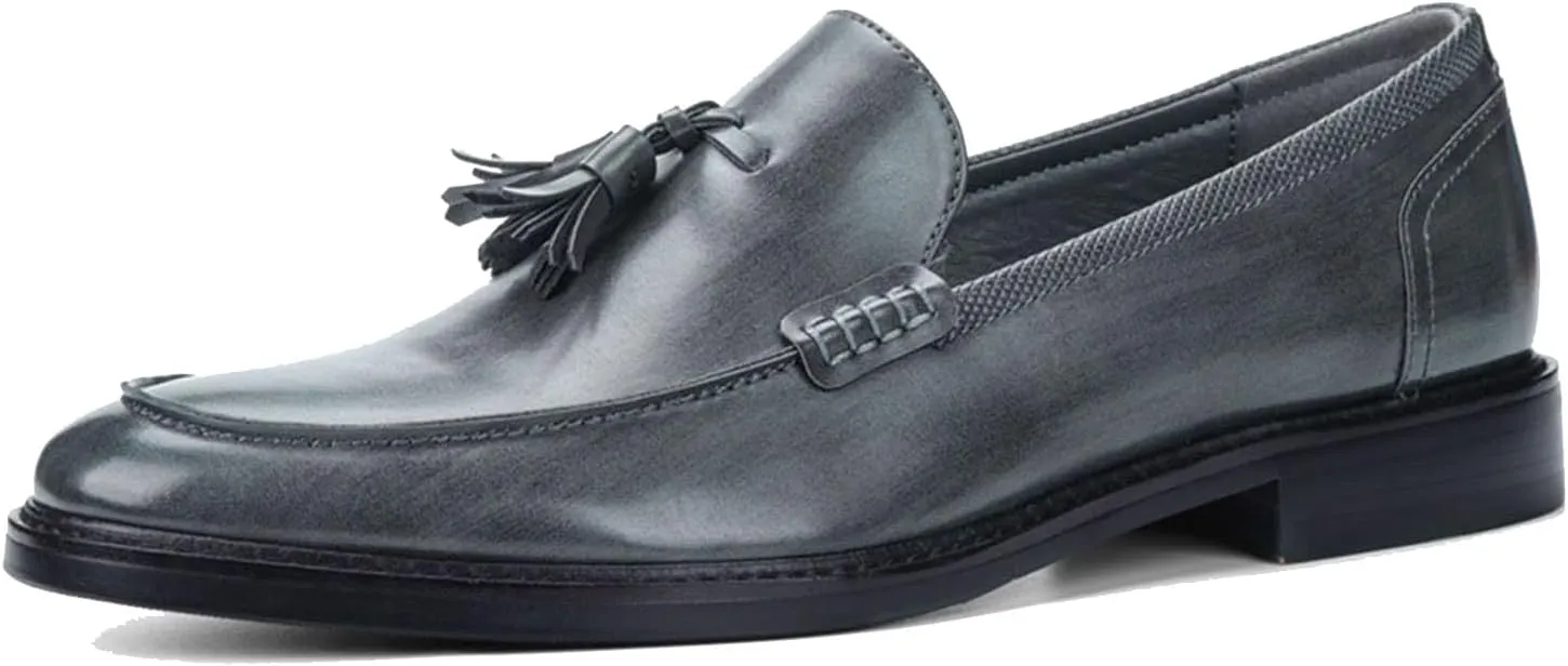 Men's Dress Shoes Slip-On Loafers Formal Leather Shoes for Men