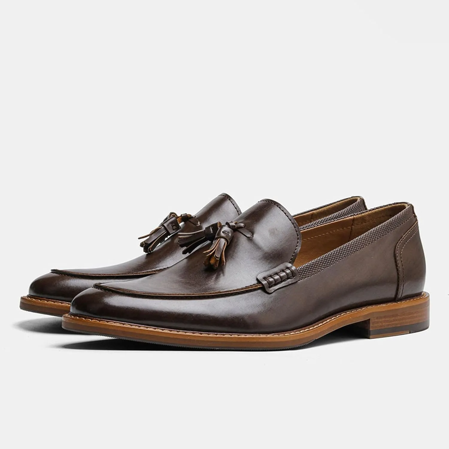 Men's Dress Shoes Slip-On Loafers Formal Leather Shoes for Men