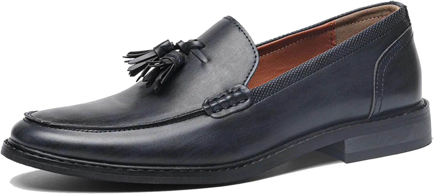 Men's Dress Shoes Slip-On Loafers Formal Leather Shoes for Men