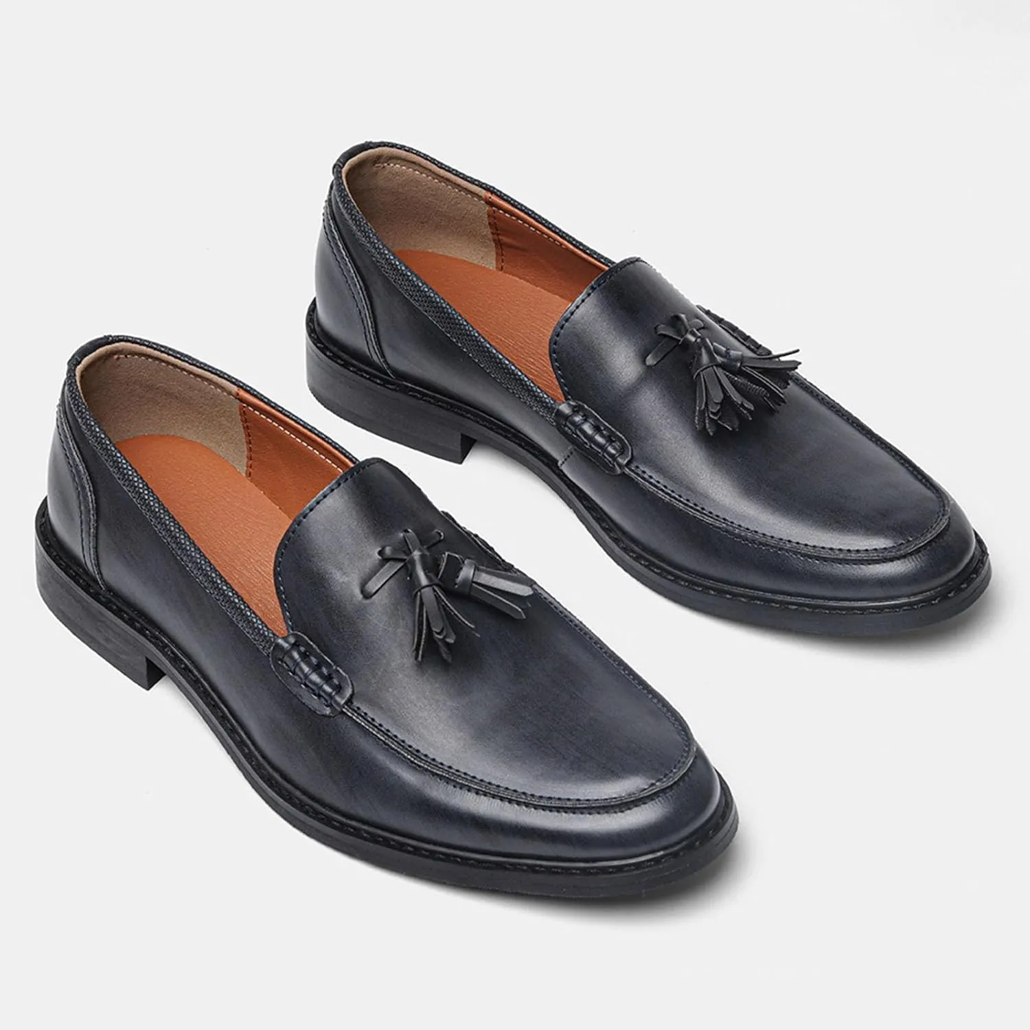 Men's Dress Shoes Slip-On Loafers Formal Leather Shoes for Men