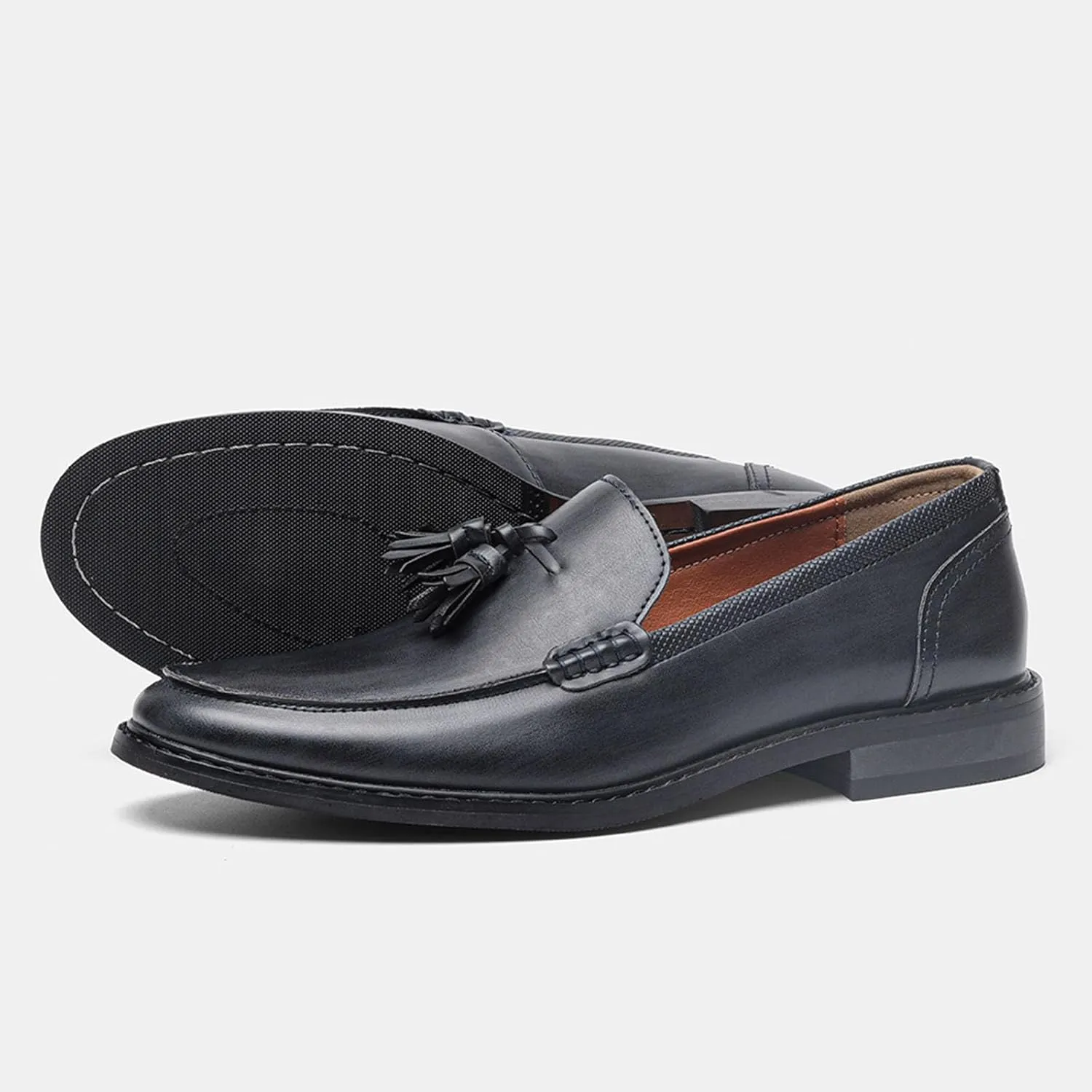 Men's Dress Shoes Slip-On Loafers Formal Leather Shoes for Men