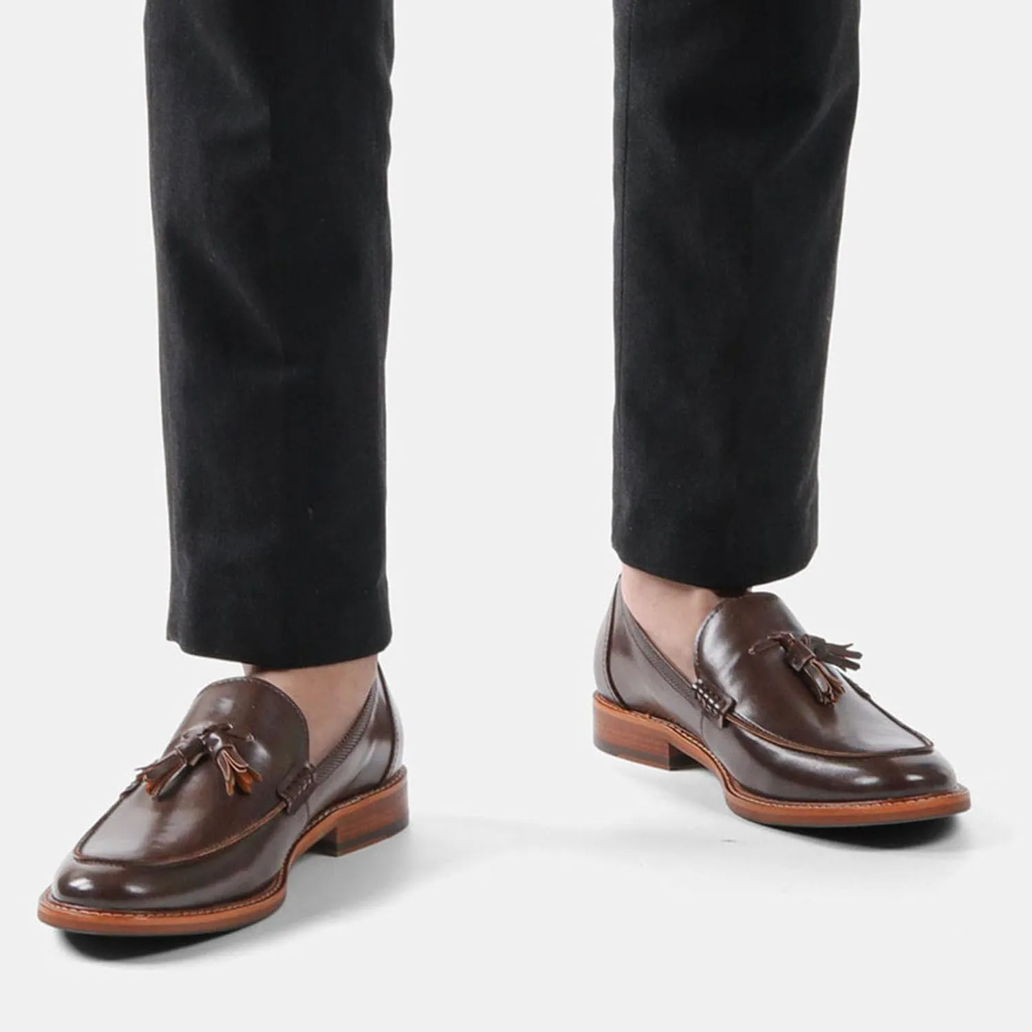 Men's Dress Shoes Slip-On Loafers Formal Leather Shoes for Men
