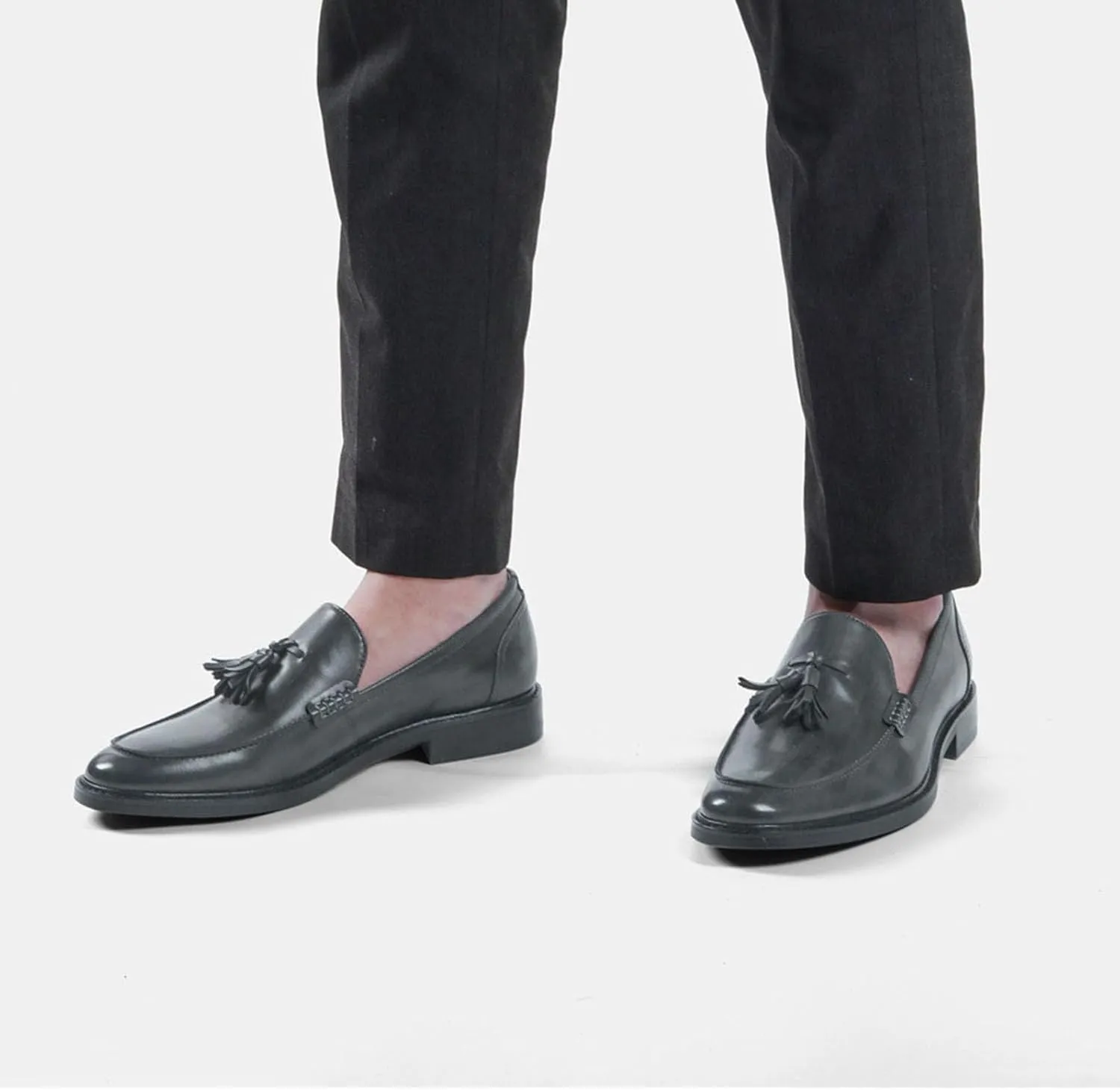 Men's Dress Shoes Slip-On Loafers Formal Leather Shoes for Men