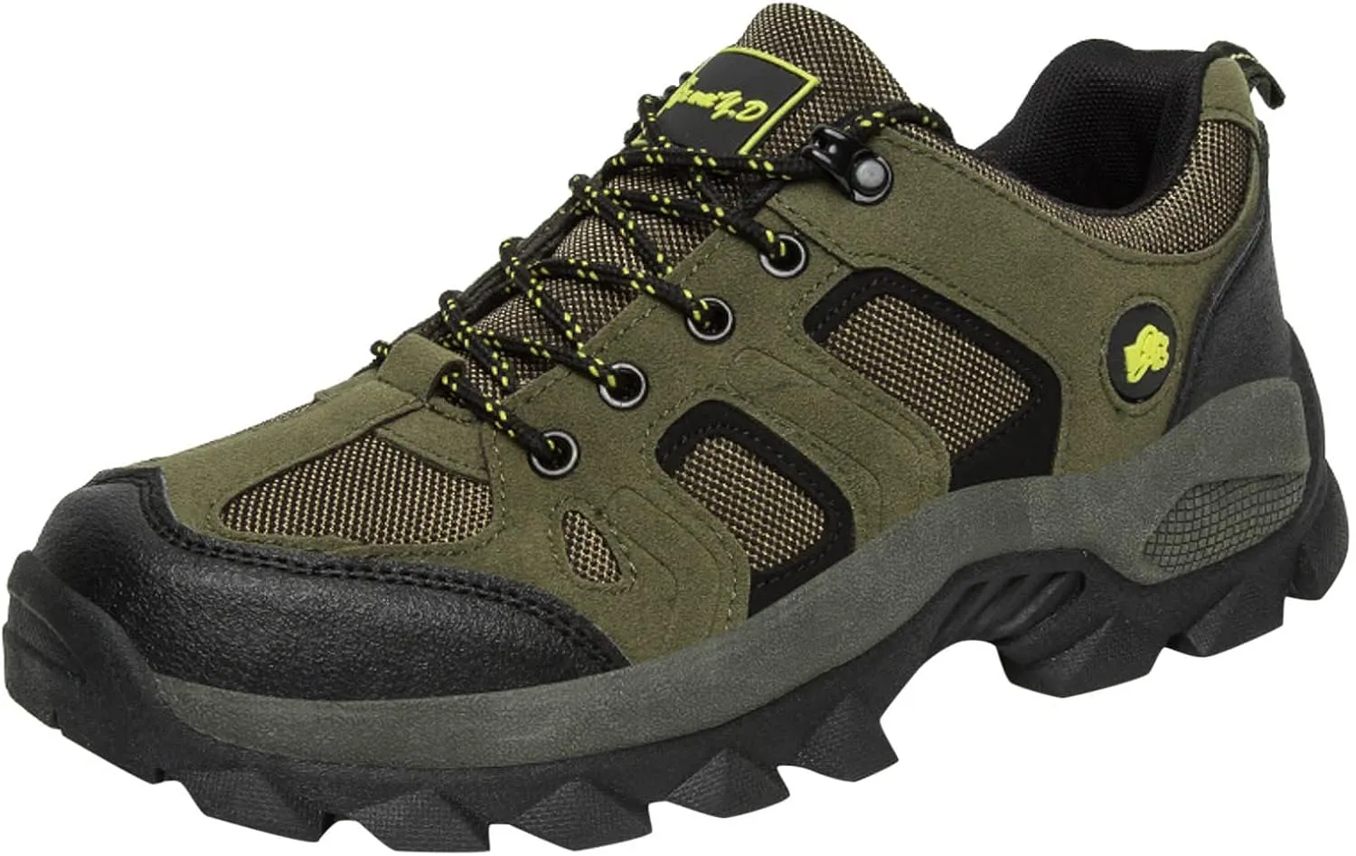 Men's Fashion Hiking Shoes Breathable Non-Slip Sneakers Hike Trekking Trails Work Shoe Lightweight Low Top for Outdoor Trailing Trekking Walking