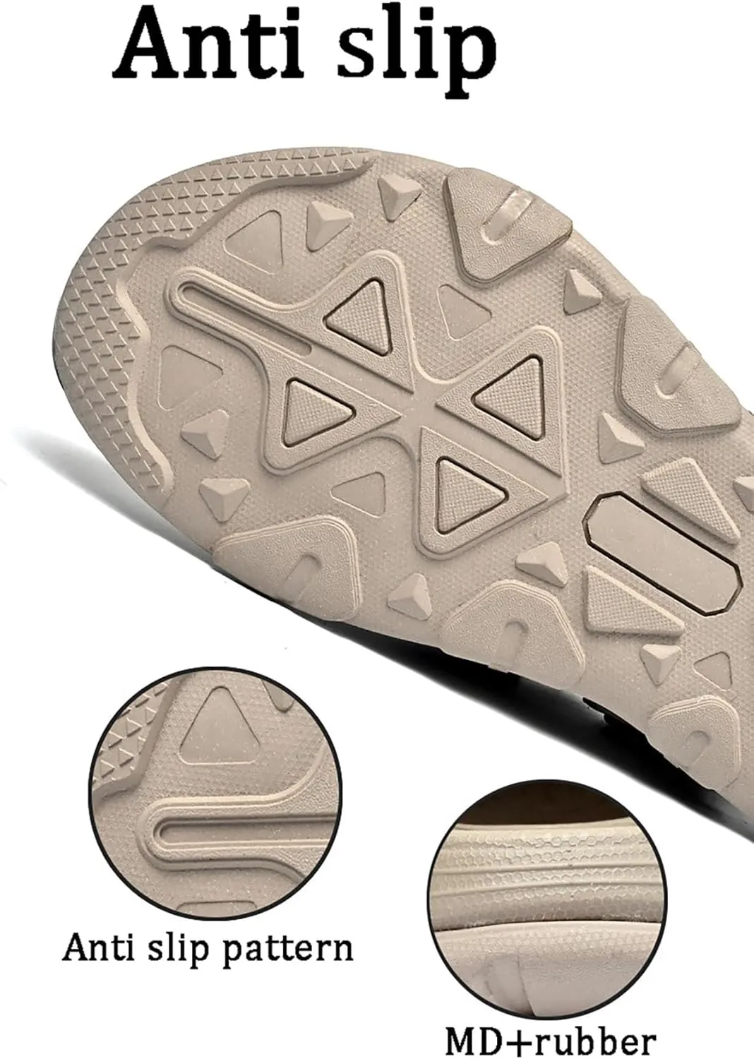 Men's Fashion Sports Sandals Adjustable Heel Slippers Outdoor Fisherman Pool Beach Shoes Hiking Climbing
