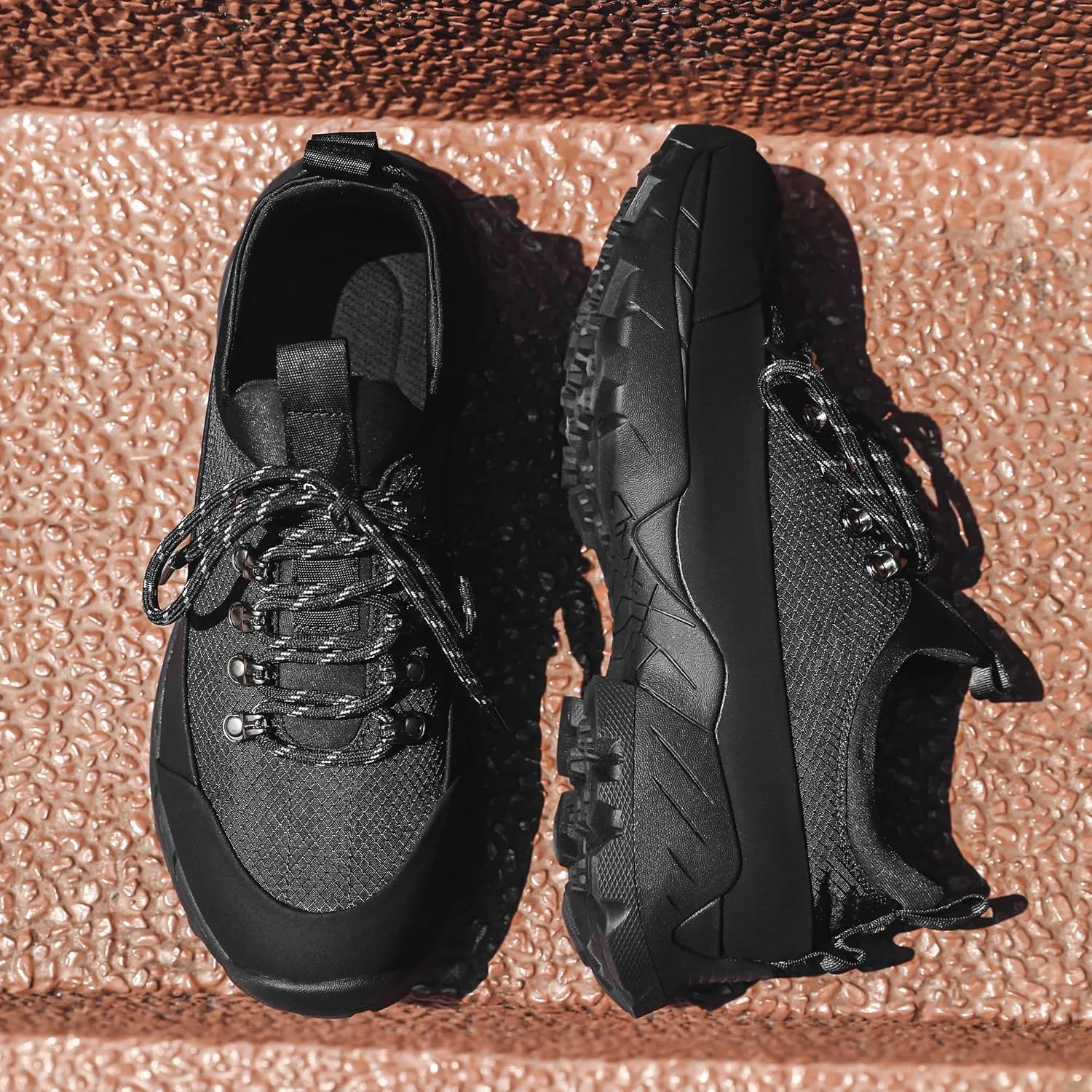 Men's Hiking Shoes Breathable Non-Slip Sneakers Trailing Trekking Outdoor Work Shoes
