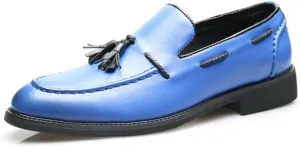 Mens Loafers Slip-On Dress Shoes Tassel Driving Shoes Classic Tuxedo Shoes Casual Oxford Shoes