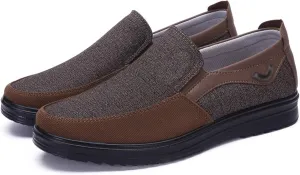 Men's Loafers Slip On Sneakers Boat Walking Fashion Shoes Classcial Comfortable Stylish Lightweight Casual Shoes for Men, Extra Wide Walking Shoes