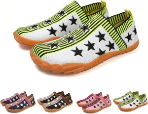 Men's Minimalist Trail Runner,Men's Indoor Fitness Yoga Shoes, Women's Wide-Toe Flying Knit Sports Shoes,Travel and Cycling Soft-Soled Sneakers,Zero Drop Sole,Unisex,Suitable for Summer