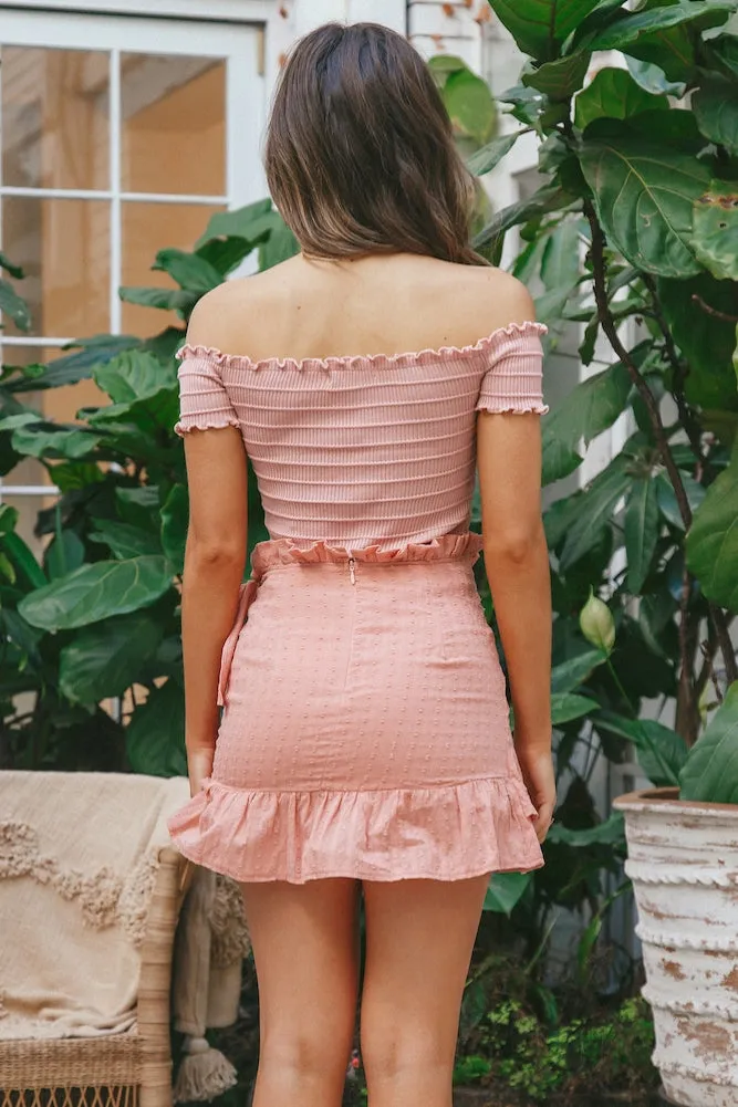 Moonbeam Knit Top Blush