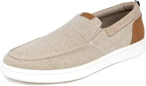 Nautica Men's Slip-On Loafers Casual Moc Toe Sneakers Boat Shoes Slipper for Men ??Lightweight & Comfortable - Derwin