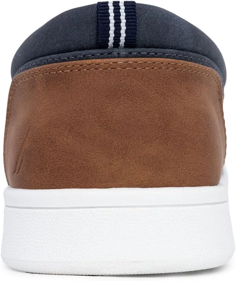 Nautica Men's Slip-On Loafers Casual Moc Toe Sneakers Boat Shoes Slipper for Men ??Lightweight & Comfortable - Derwin