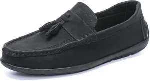 New Mens Loafers Shoe Round Toe PU Leather Penny Loafers Tassel Anti-Slip Lightweight Resistant Classic Fashion Slip On