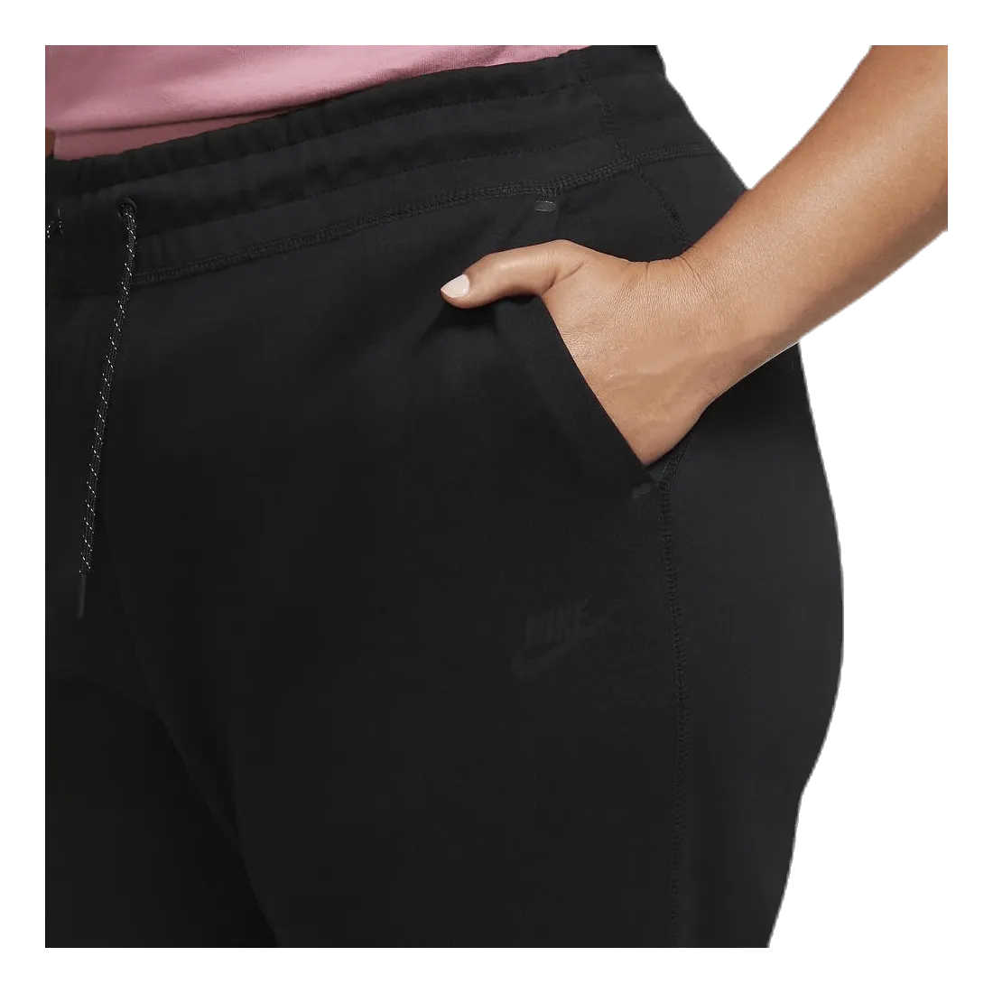 Nsw Tch Flc Pant Plus Black