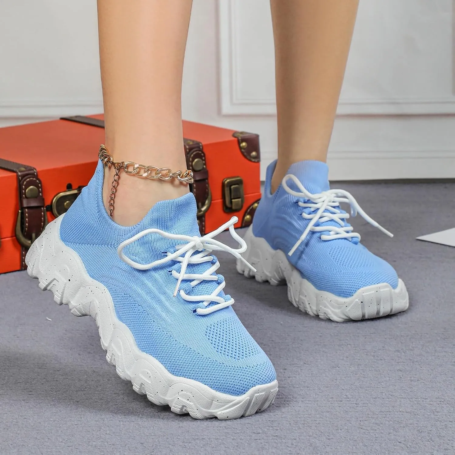 Nurse Babe Shoes Ortho Pro Comfortwear Women's Plantar Fasciitis Orthopedic Shoes Wide Arch Support Non-Slip Tennis Barefoot