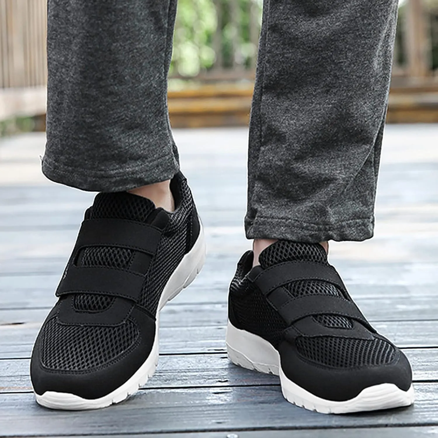 Orthopedic Shoes for Men Wide Width Sneakers Running Walking Athletic Tennis Orthopedic Plantar Fasciitis Workout
