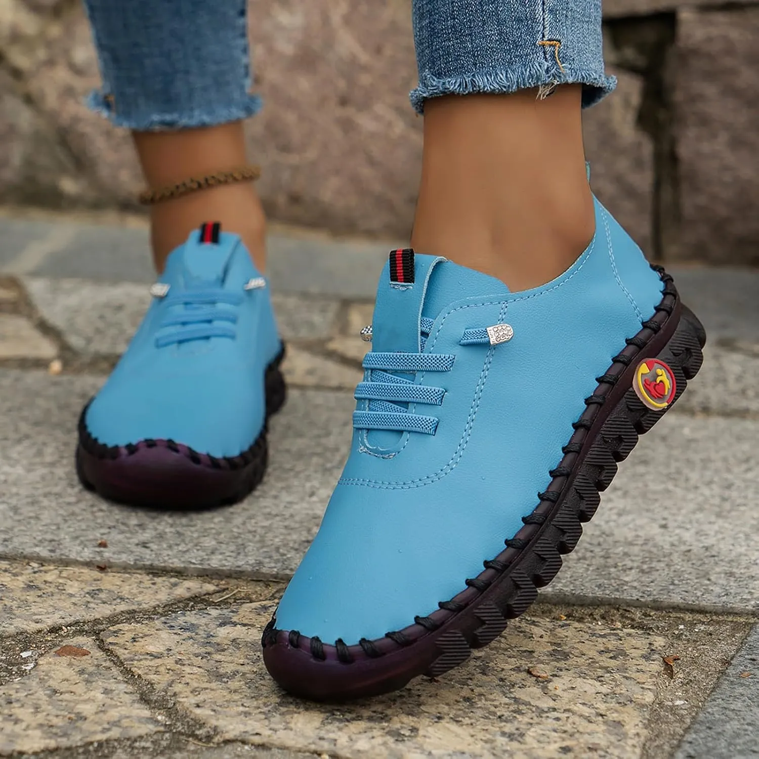 Orthopedic Shoes for Women Walking Arch Support Sneakers Lightweight Breathable Running Shoes Comfortable Sneakers