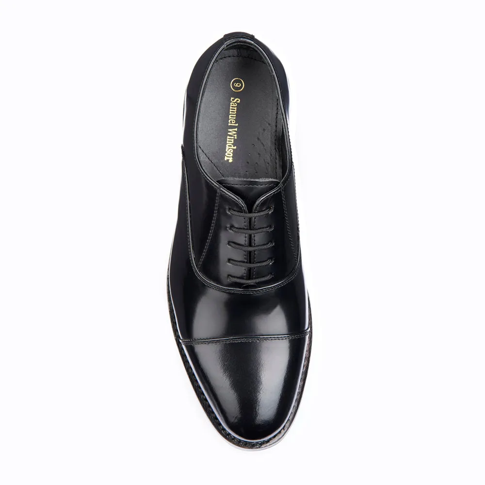 Oxford Shoe - Rubber Sole - Black