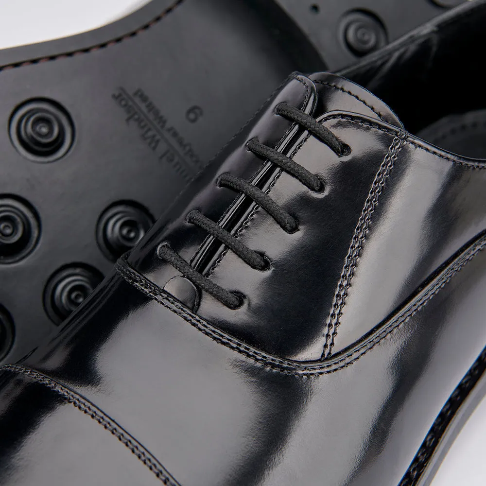 Oxford Shoe - Rubber Sole - Black
