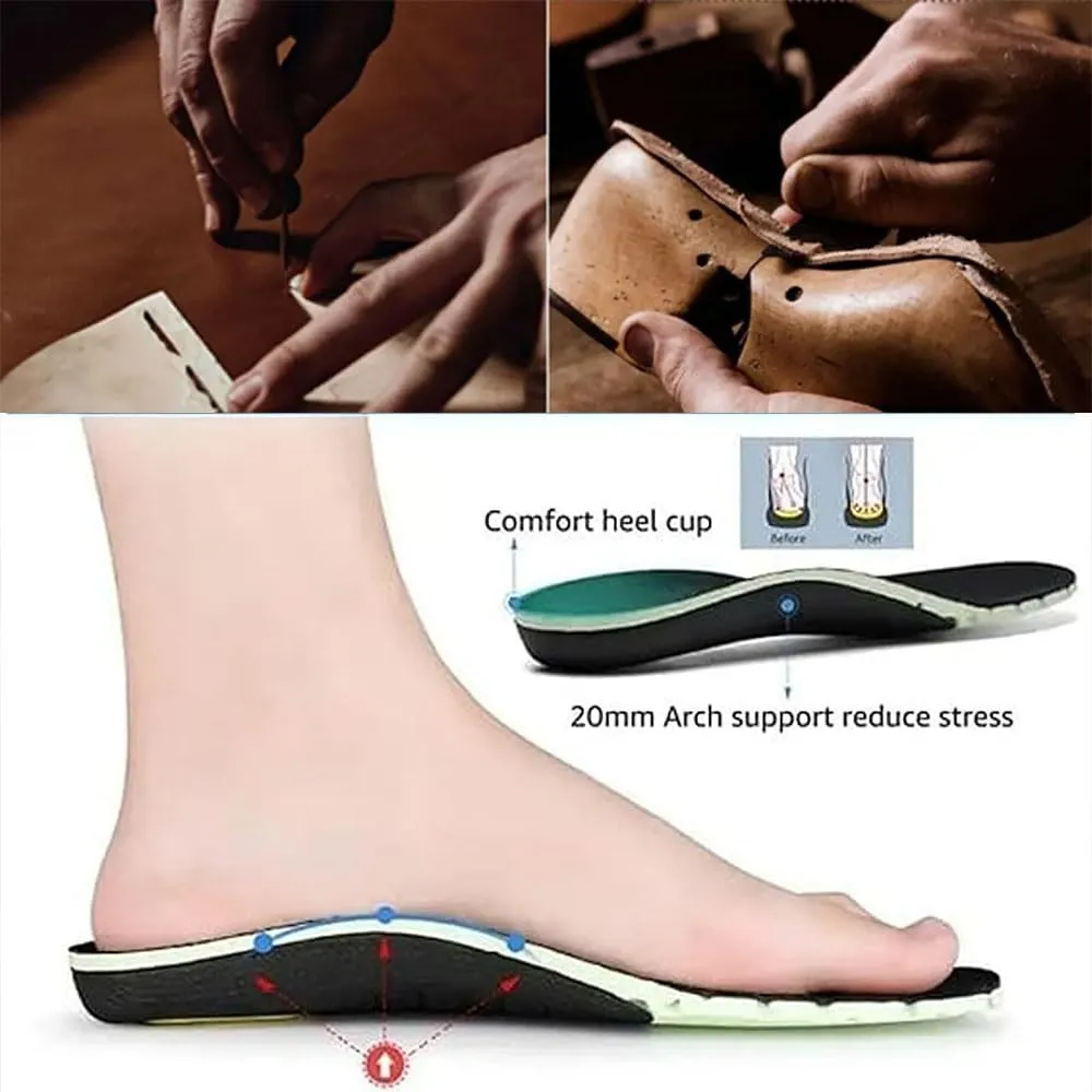 Sawbehind Mens Boots,Sawbehind Men'S Comfortable Handmade Leather Boots, Waterproof, Arch Support