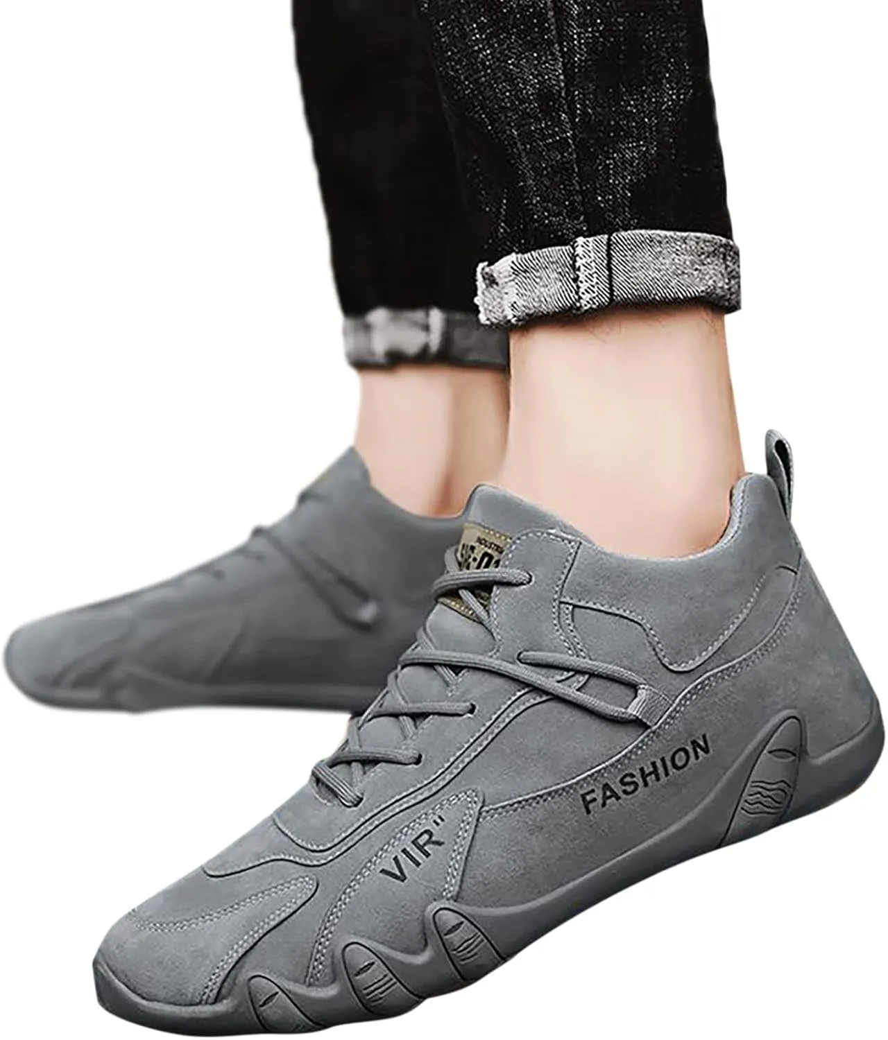 Slip on Sneakers Men Orthopedic Fashion Comfortable Lightweight Breathable Business Athletic Workout Gym Shoes