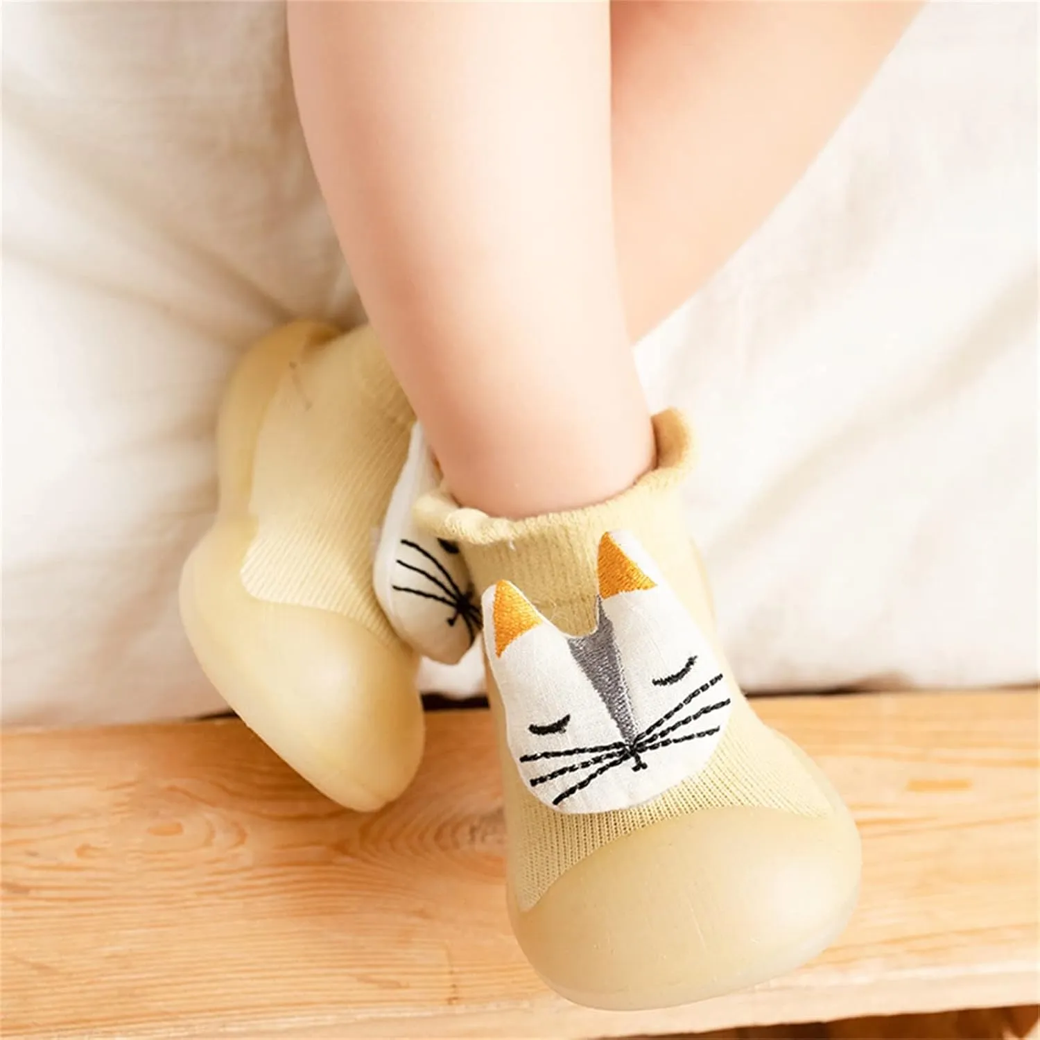 Sock Shoes for Baby Girl Infant Walking Shoes Non-slip Slippers Baby Soft Rubber Sole Sneakers Baby Trainers Shoe
