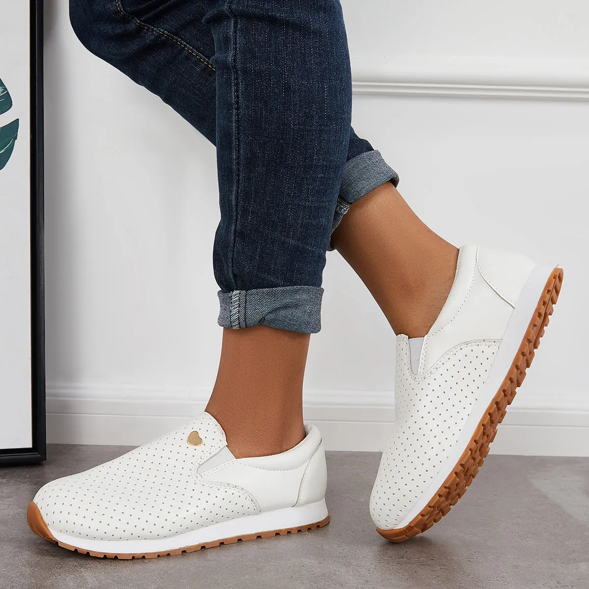 Sohiwoo  Women Casual Fashion Sneakers Shoes