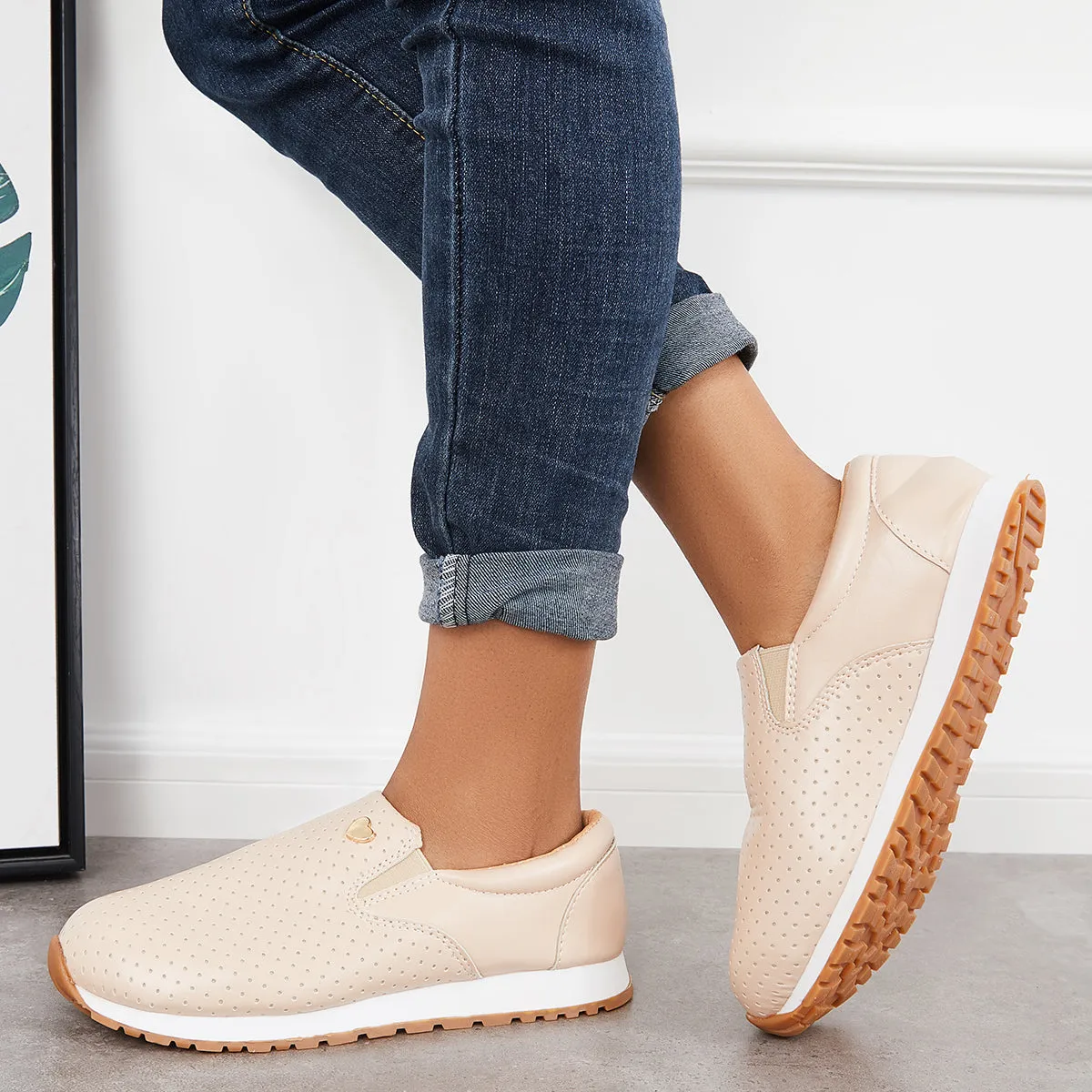 Sohiwoo  Women Casual Fashion Sneakers Shoes