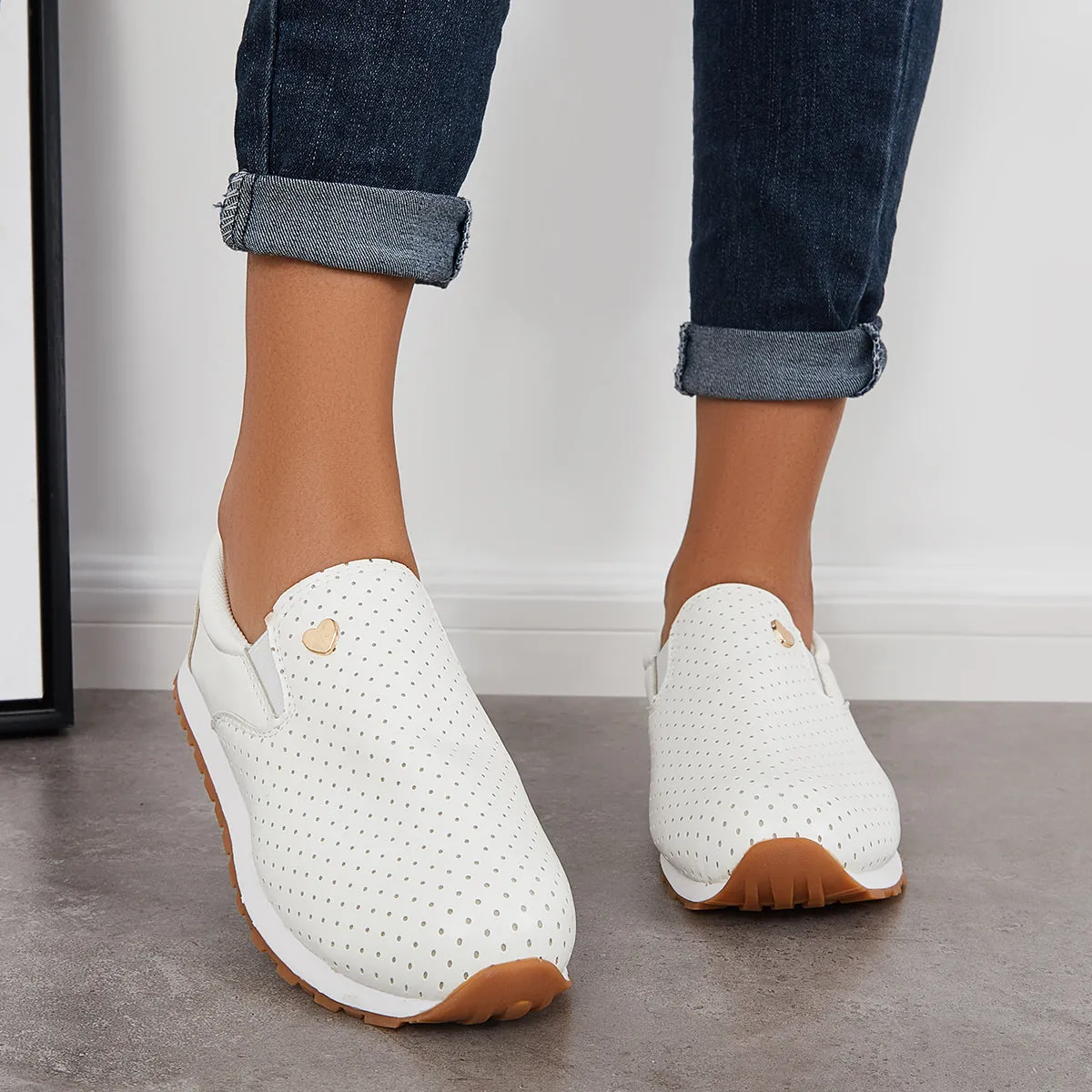 Sohiwoo  Women Casual Fashion Sneakers Shoes