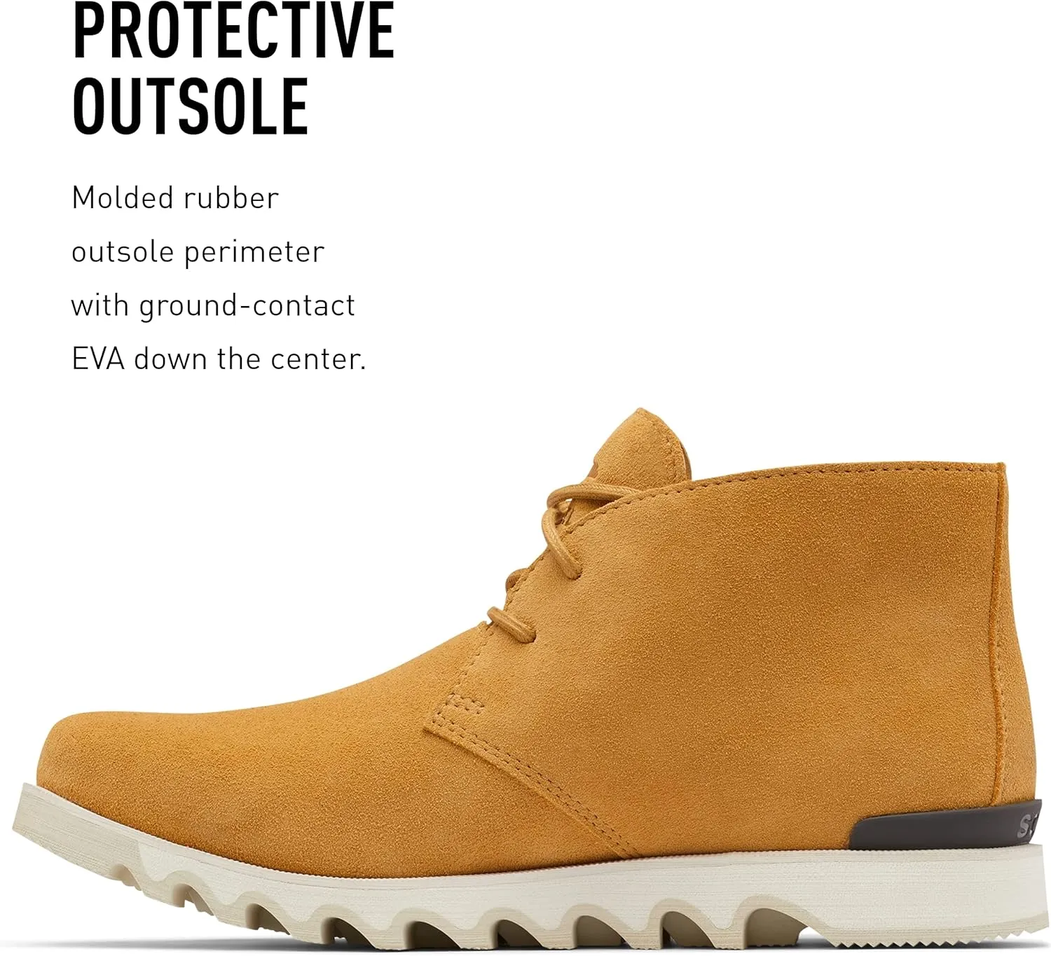 Sorel Men's Kezar Chukka WP Boot  Waterproof Leather Rain Boot