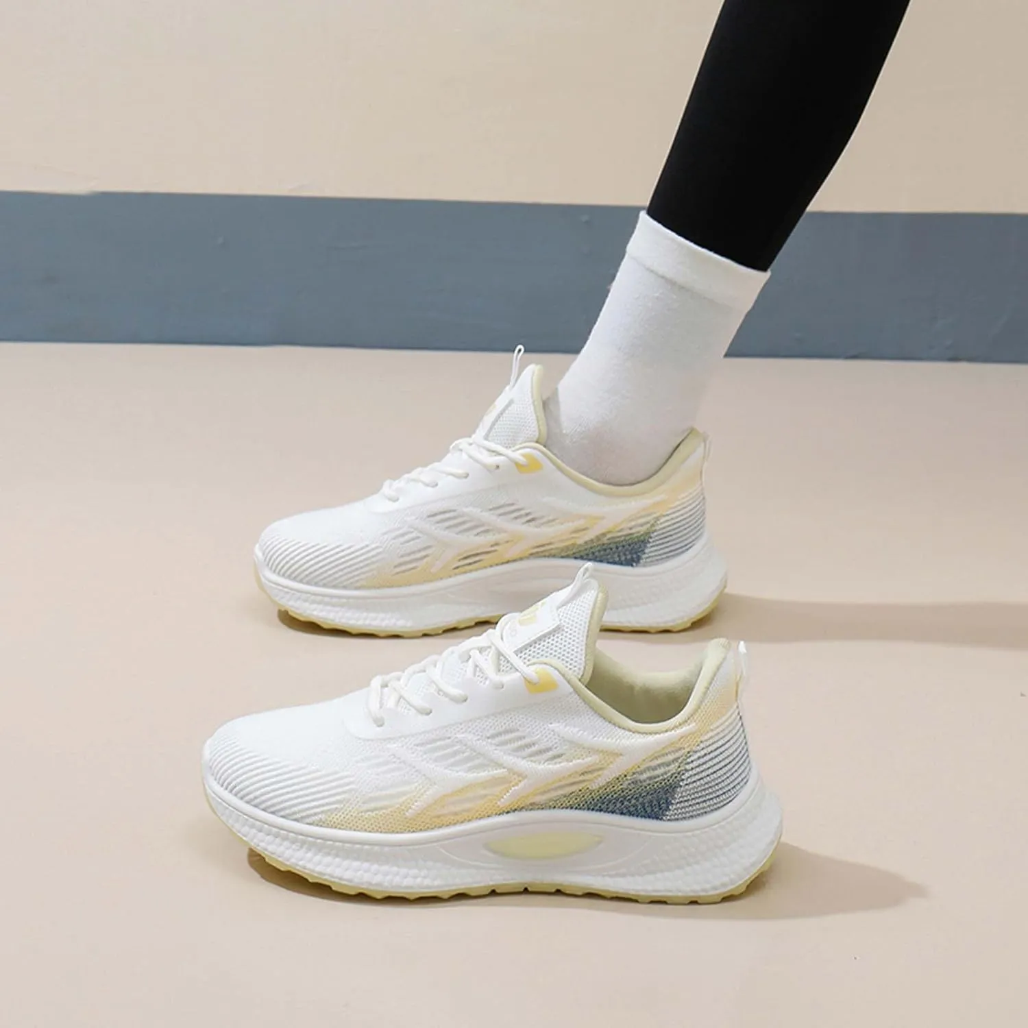 Spring Lightweight Anti Slip wear-Resistant Women's Shoes Large Outdoor Shoes Comfortable Travel Shoes Sports Shoes Running Shoes Casual Shoes Hiking Shoes Blue Ball Shoes Hiking Shoes