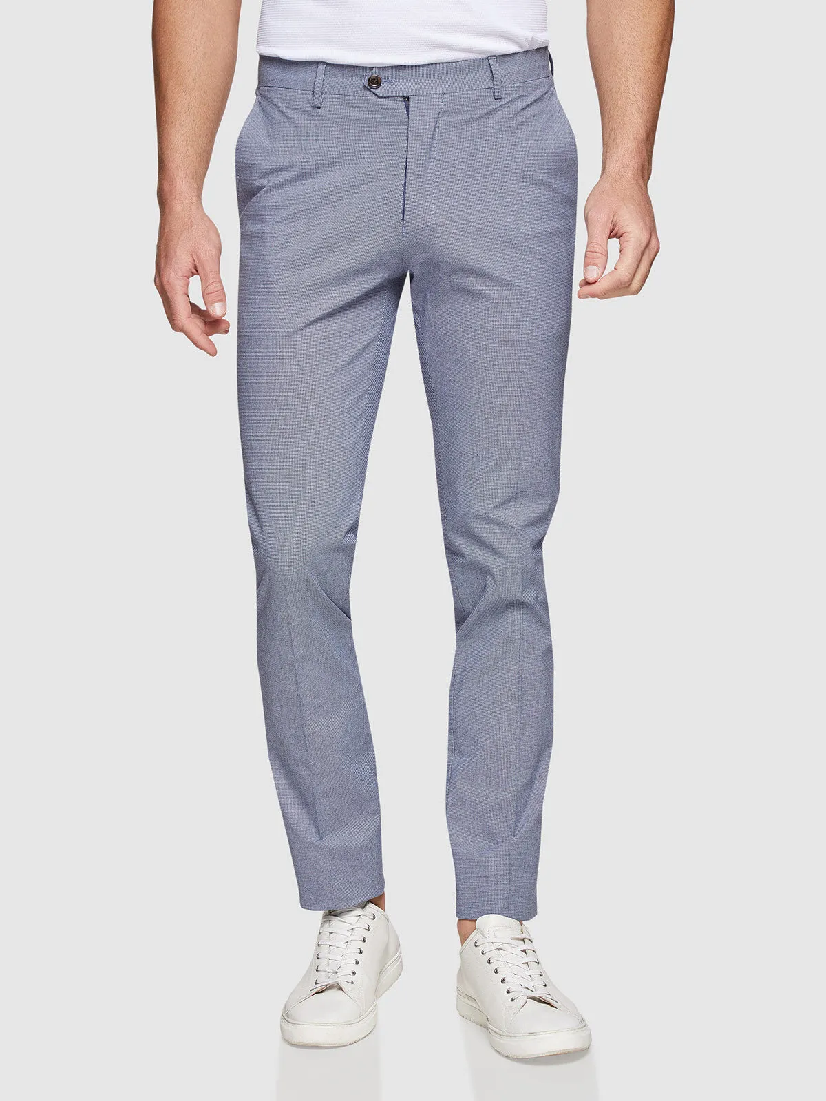 Stretch Textured Trousers