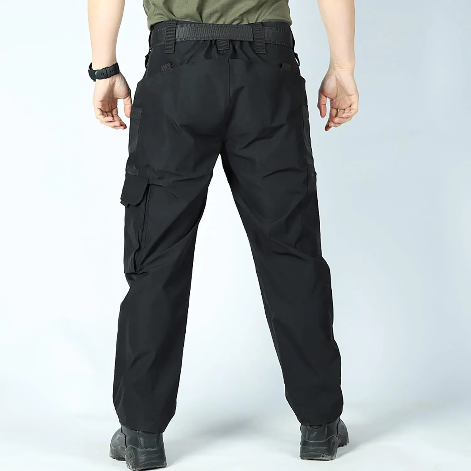 Tactical Pants for Men Stretch Ripstop Waterproof Quick Dry Cargo Hiking Pants Comfy Work Pant Travel with Pockets