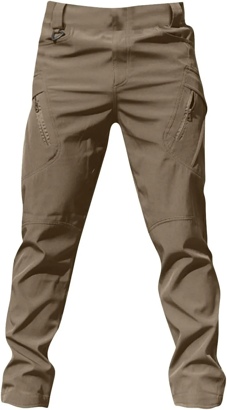 Tactical Pants for Men Stretch Ripstop Waterproof Utility Cargo Hiking Pants Lightweight Work Pant Travel with Pockets