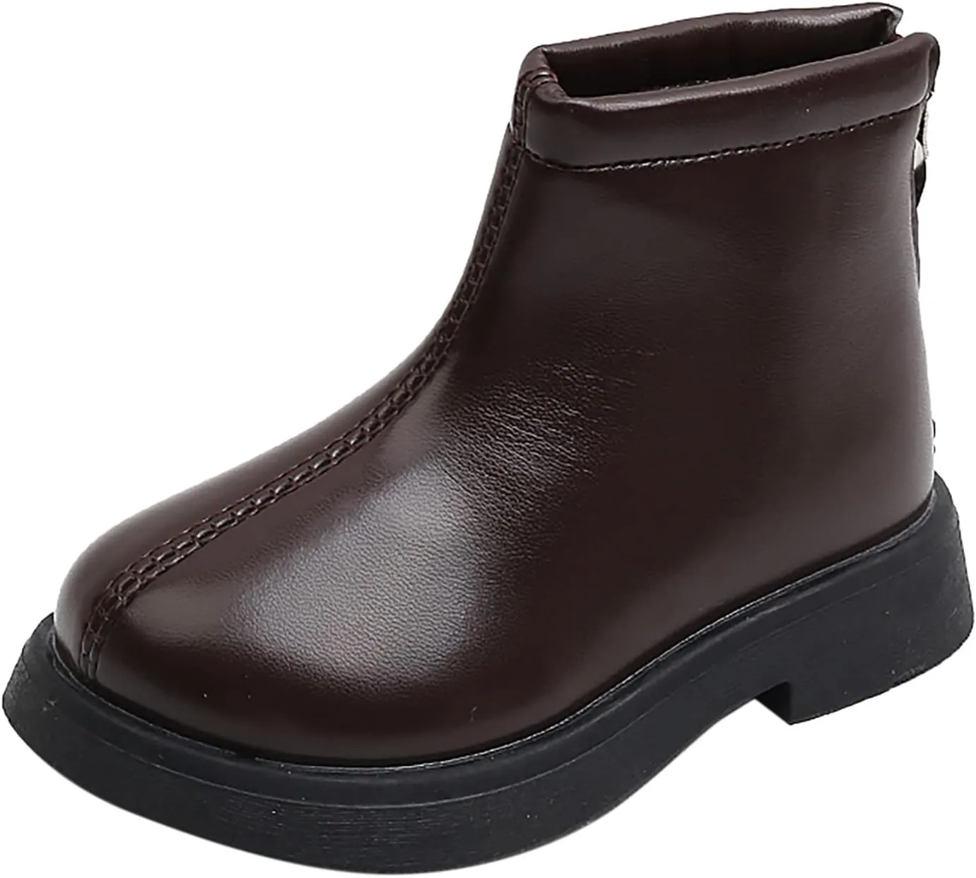 Toddler Girls Boots Little Kid Shoes Short Boots Short Windproof Girls School Leather Shoes Riding Shoes for Kids