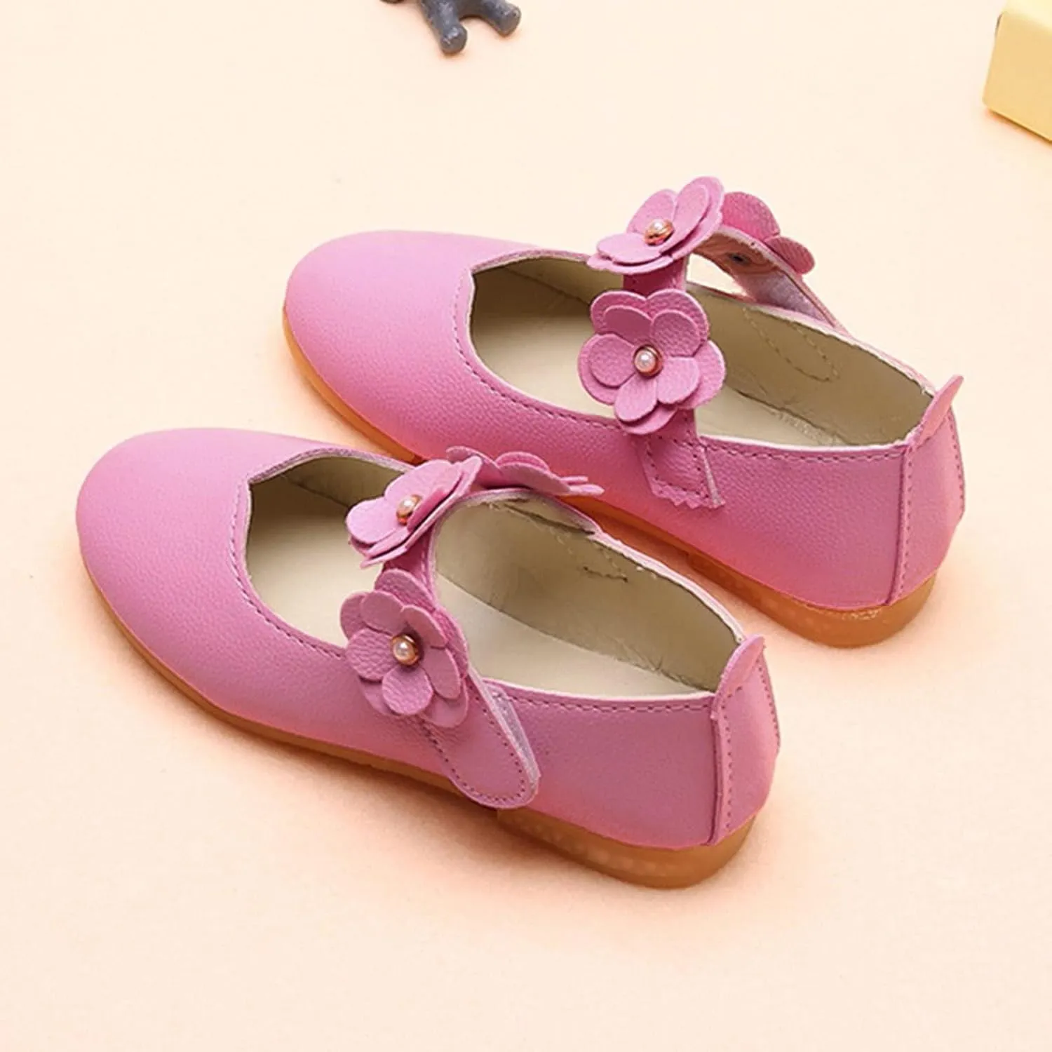 Toddler/??ittle Kids Girl's ??ngela Dress Mary Jane Ballet ??lats Flower Girls' Wedding Party Ballerina Dance Shoes