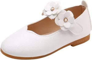 Toddler/??ittle Kids Girl's ??ngela Dress Mary Jane Ballet ??lats Flower Girls' Wedding Party Ballerina Dance Shoes