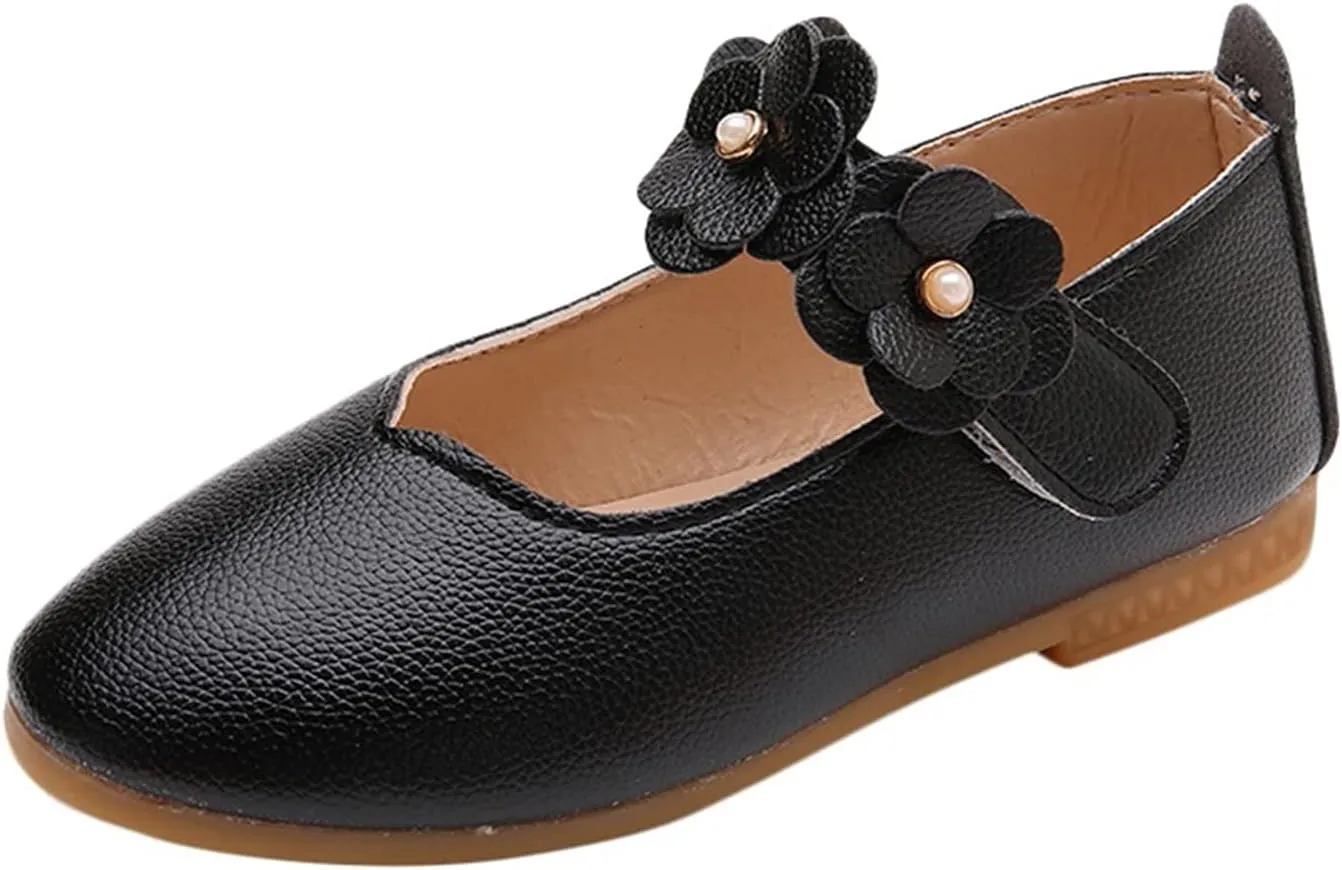 Toddler/??ittle Kids Girl's ??ngela Dress Mary Jane Ballet ??lats Flower Girls' Wedding Party Ballerina Dance Shoes