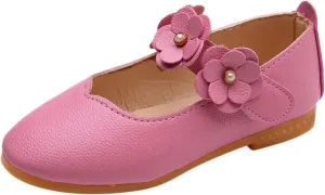 Toddler/??ittle Kids Girl's ??ngela Dress Mary Jane Ballet ??lats Flower Girls' Wedding Party Ballerina Dance Shoes